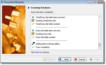 DBUpdateScanningDatabase