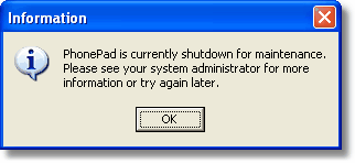 PhonePadShutDown