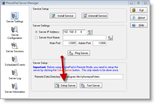 TestingServer