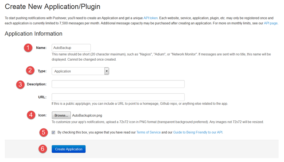 ApplicationRegistration