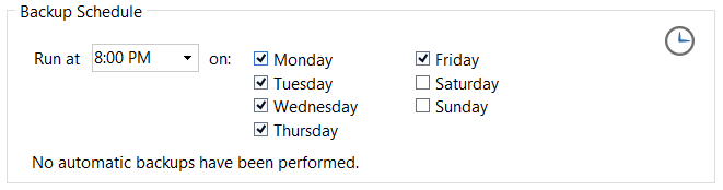 schedule