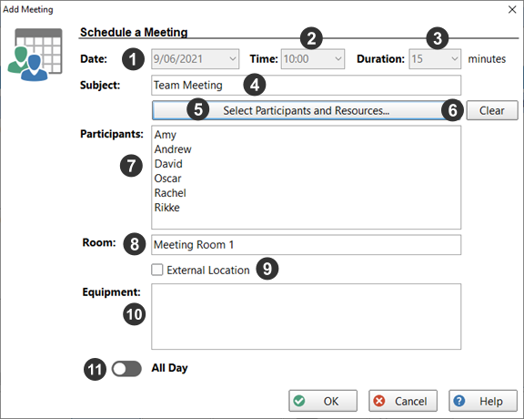 Meeting Appointment