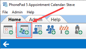Concurrent Appointment Button