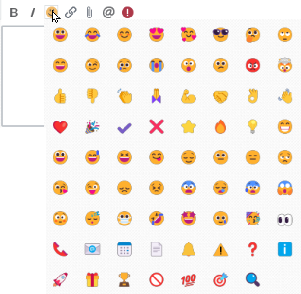 Emoji Selection