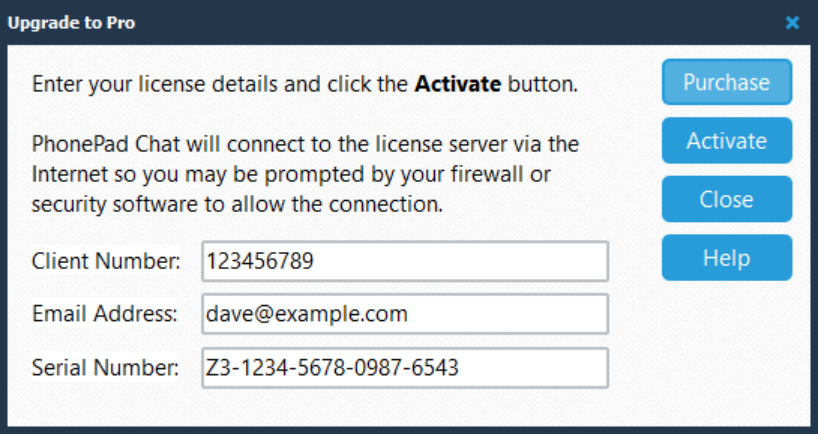 Licencing Pro