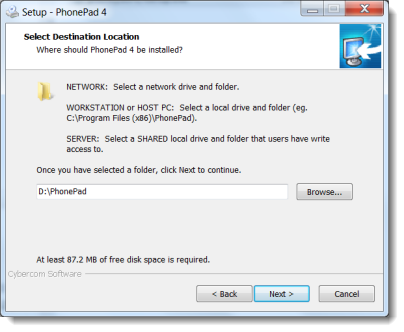 InstallOnServer