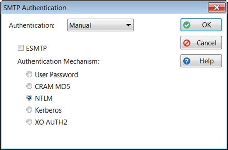 SMTPManualAuthentication