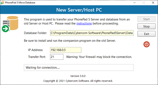 NewServerStart