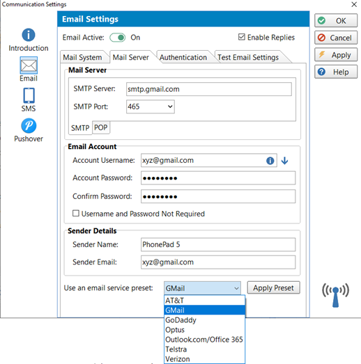 CommunicationSettingsEmail
