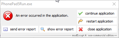ExceptionReportMessage