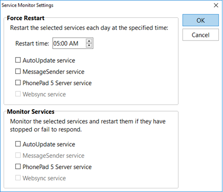 ServiceMonitorSettings