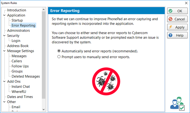 SystemRulesErrorReporting2