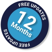 FREE UPDATES FREE UPDATES 12 Months