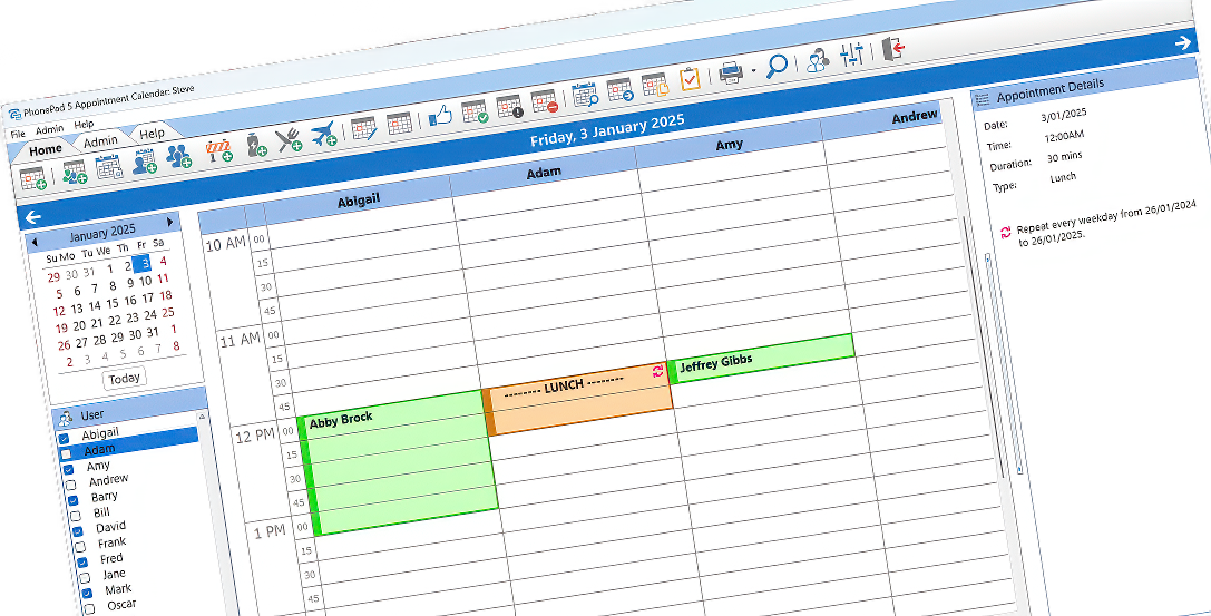 Appointment Calendar